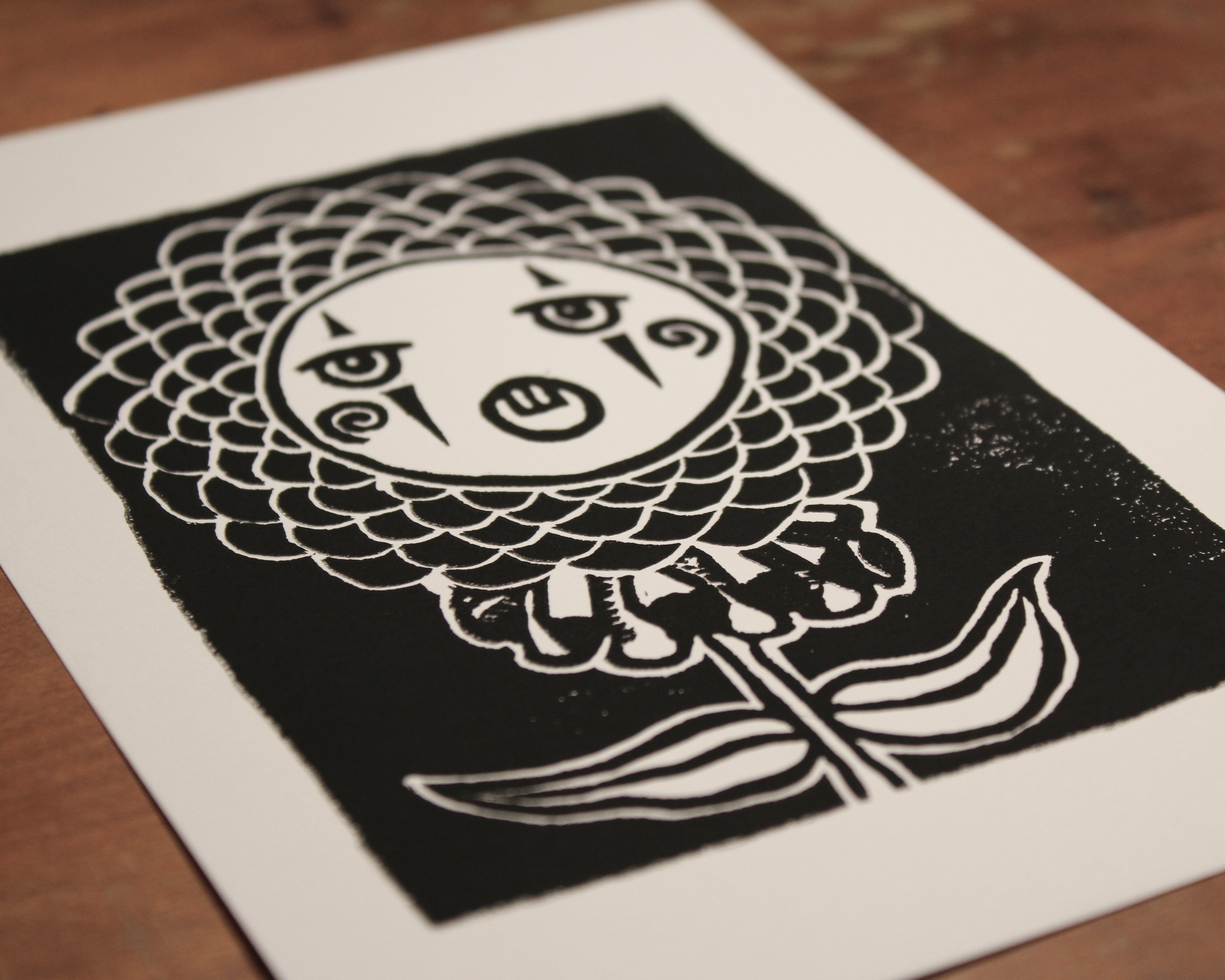 UNWAVERING Print (Flower Clown Series)