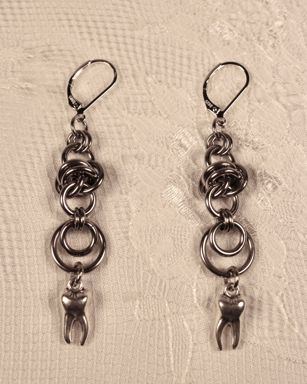 Siora - Chainmail Earrings