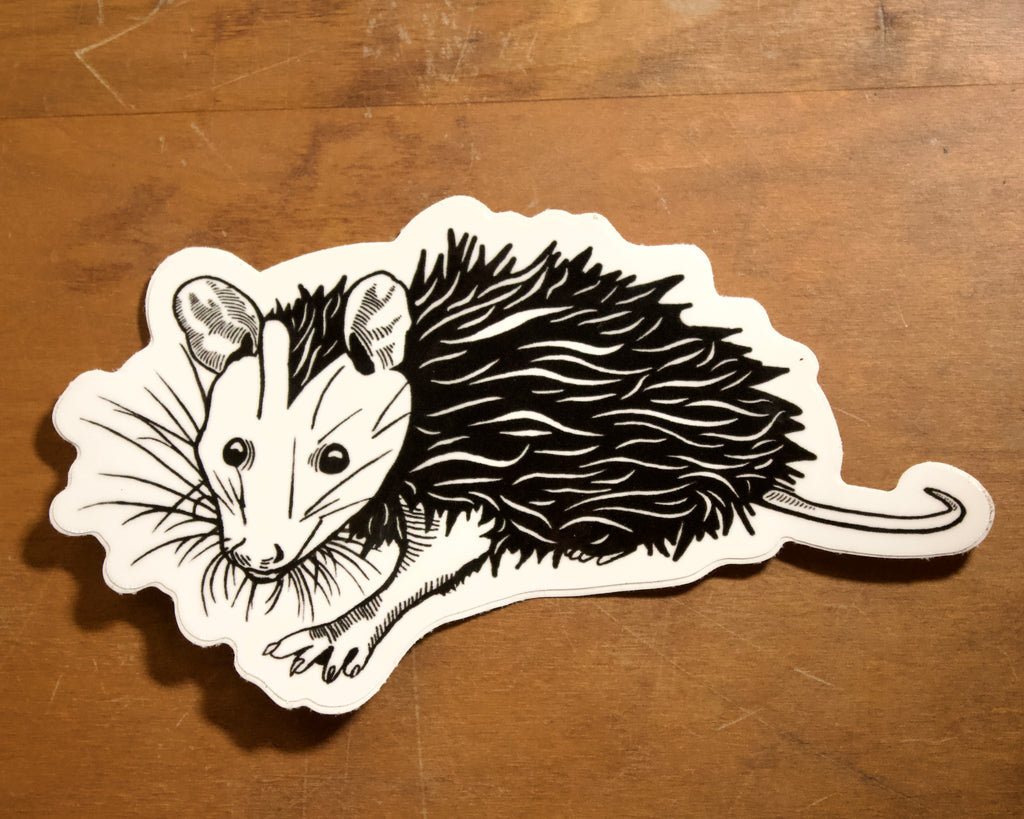 Opossum Sticker