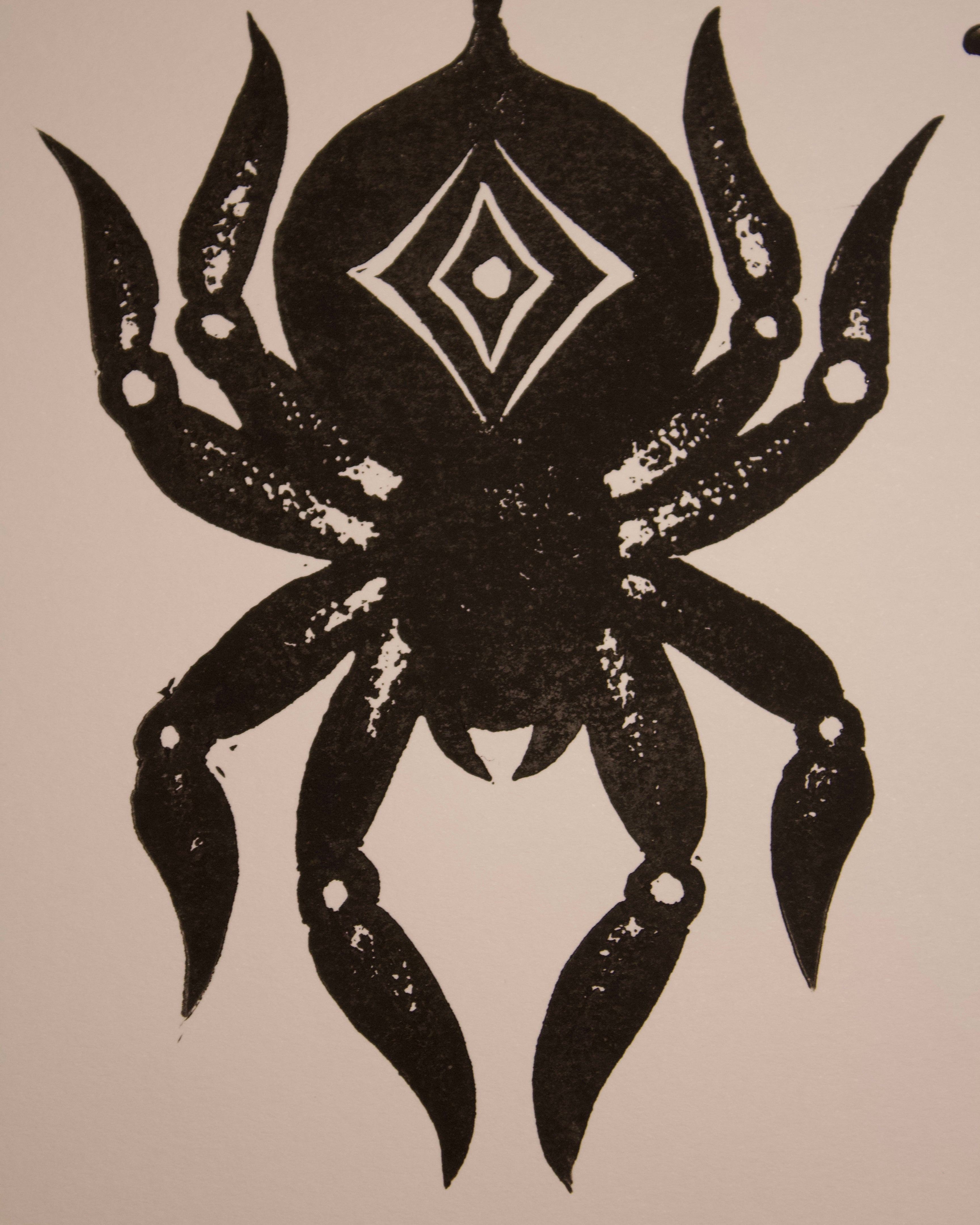 Spooky Spider Print