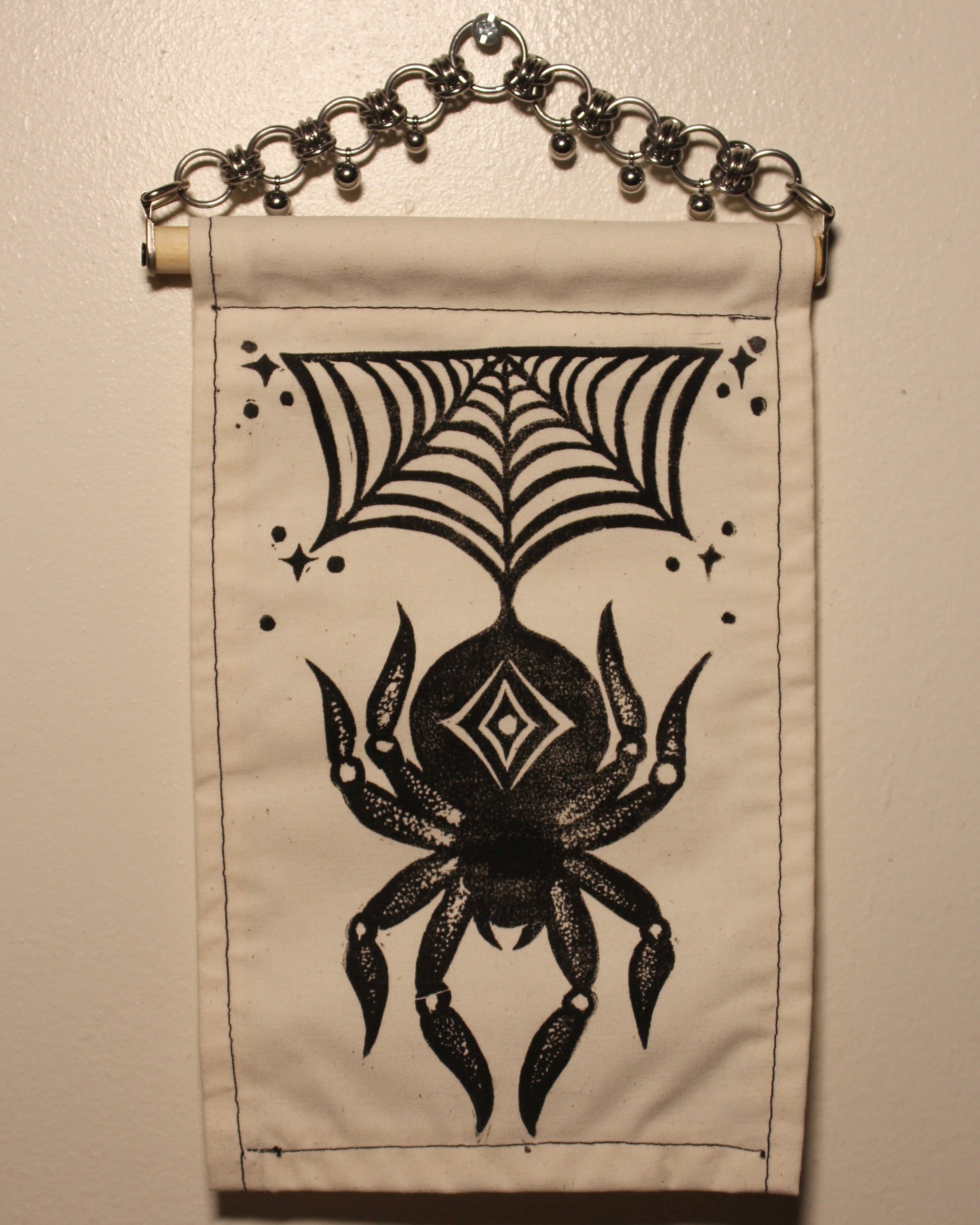 Spooky Spider Banner