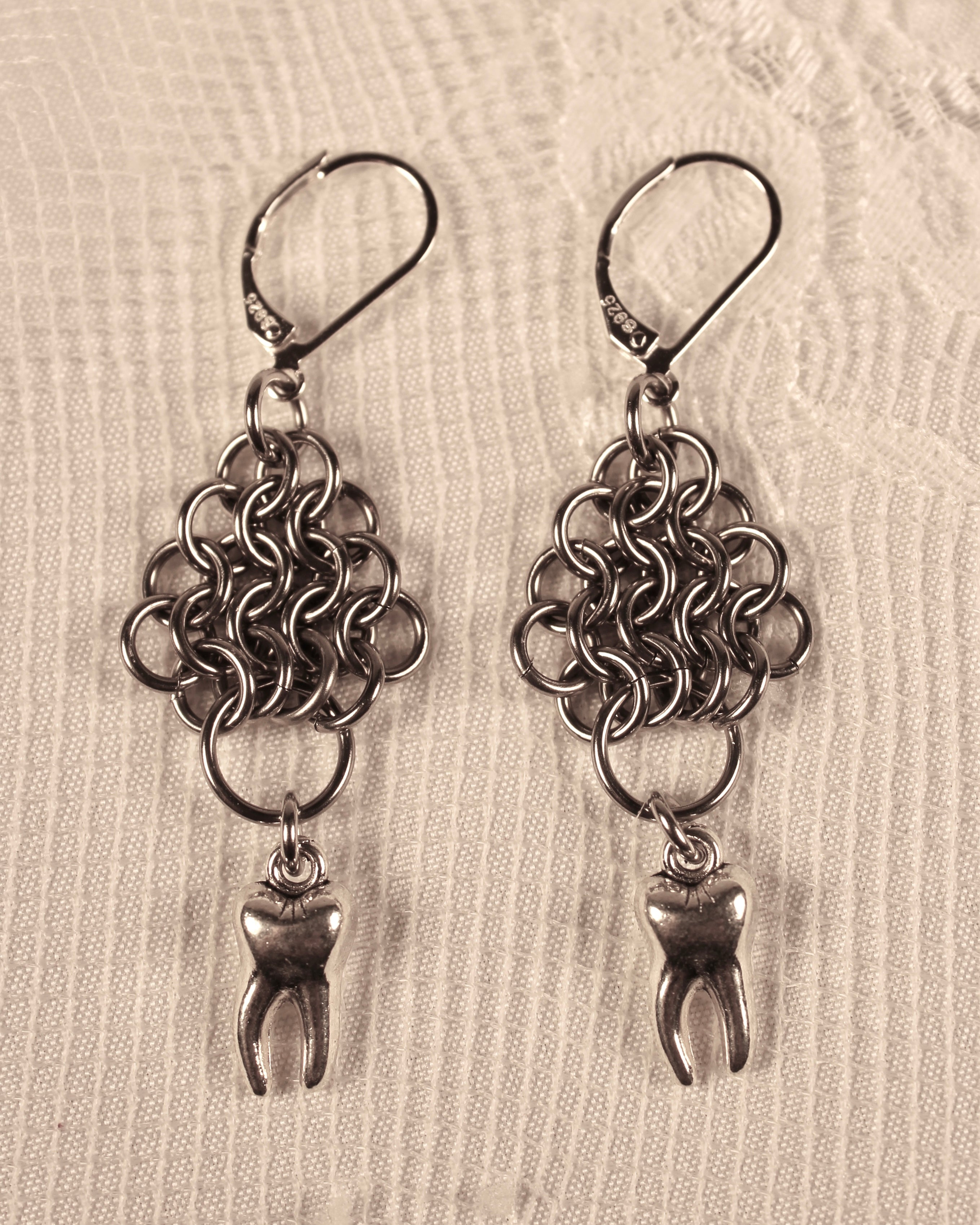 Ciliren - Chainmail Earrings