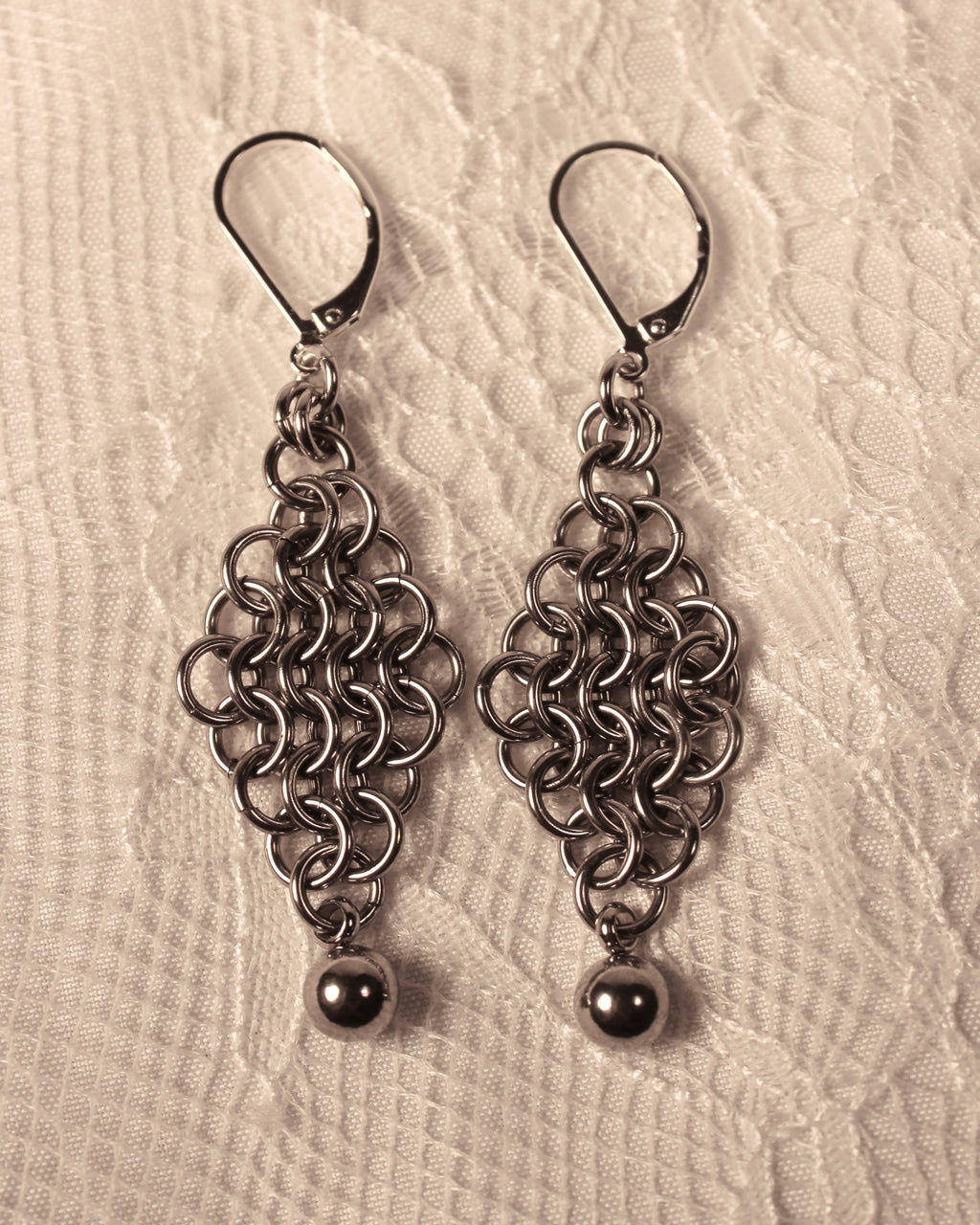 Edia - Chainmail Earrings