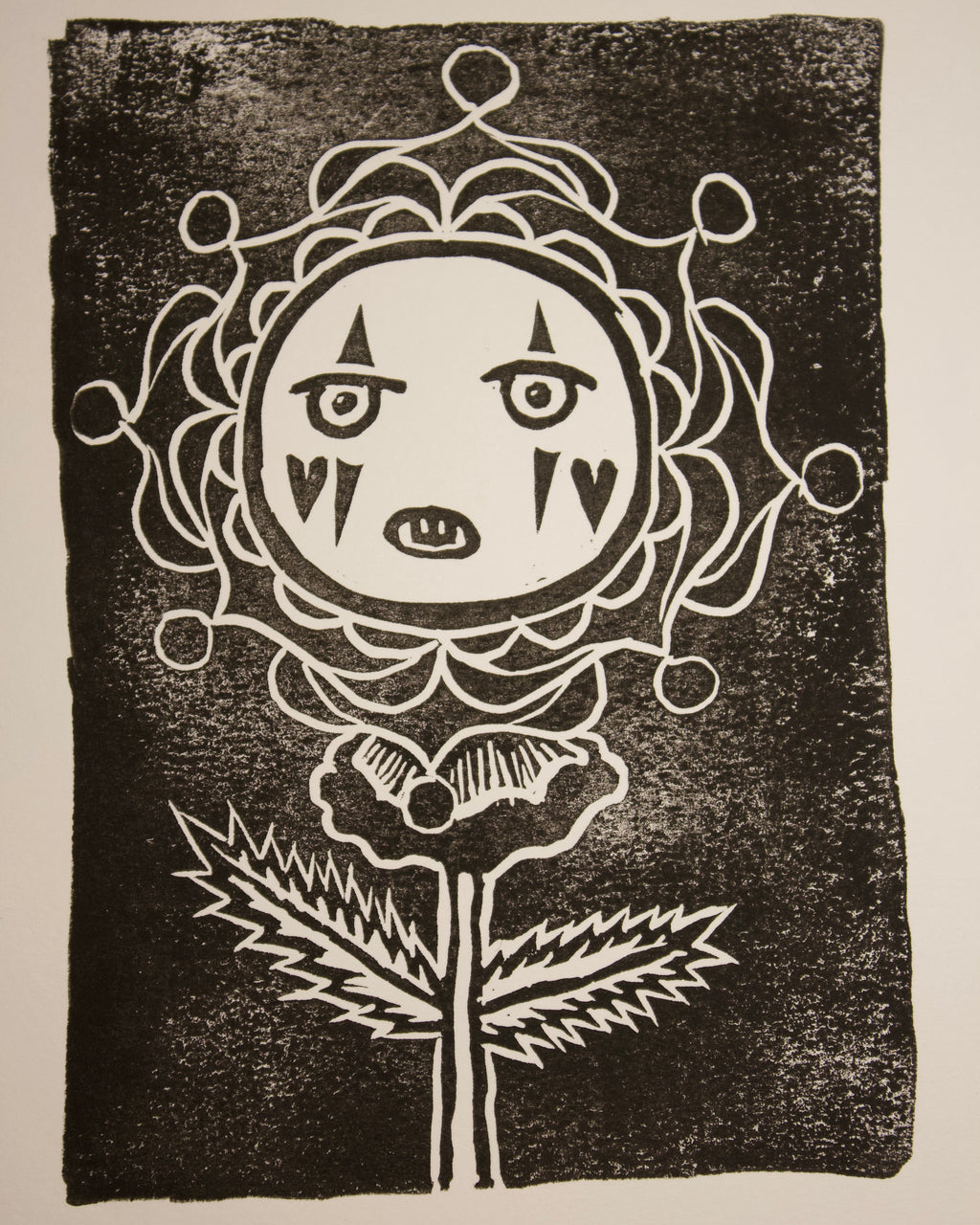 ANGRY Print (Flower Clown Series)