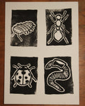 Bugs from Childhood Print