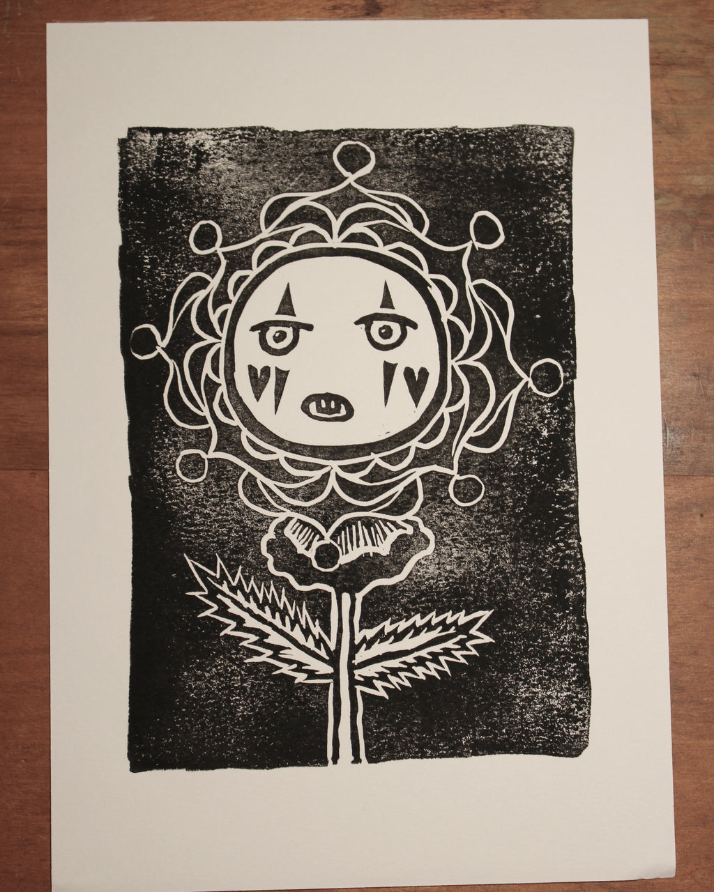 ANGRY Print (Flower Clown Series)