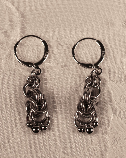 Alenia - Chainmail Earrings
