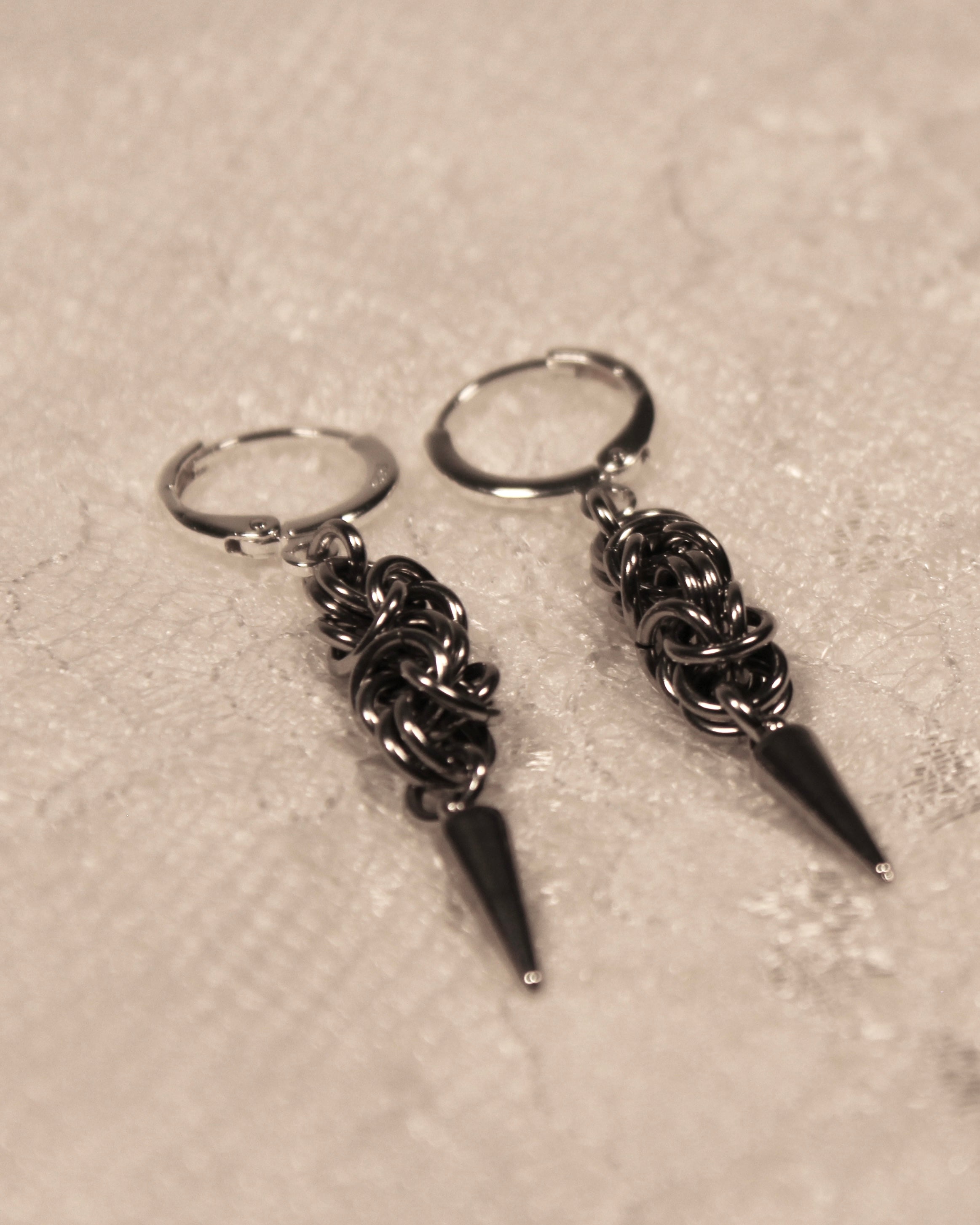Ashera - Chainmail Earrings