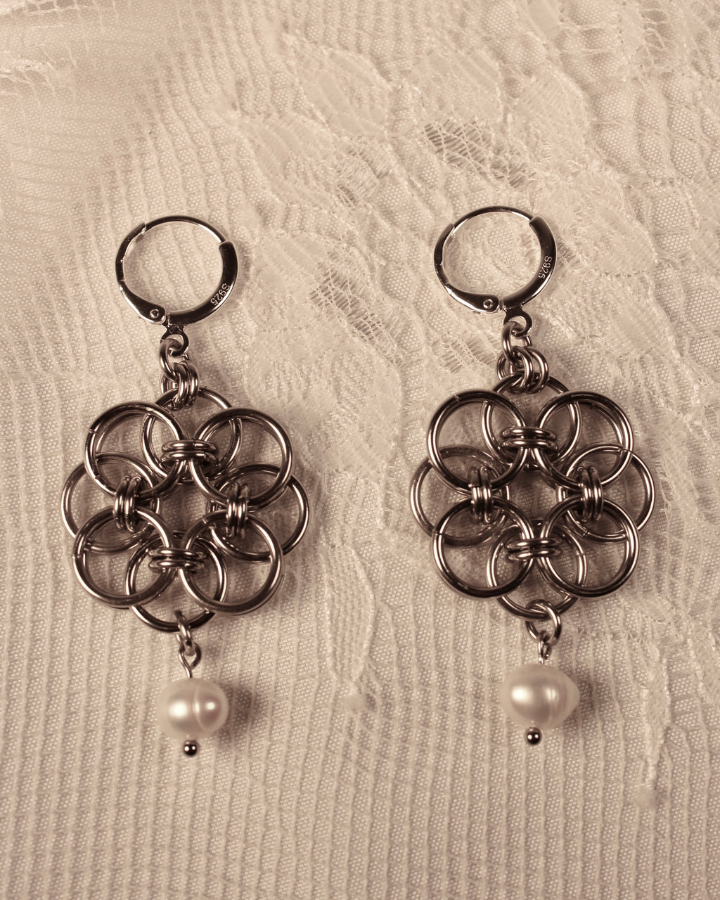 Ayda - Chainmail Earrings
