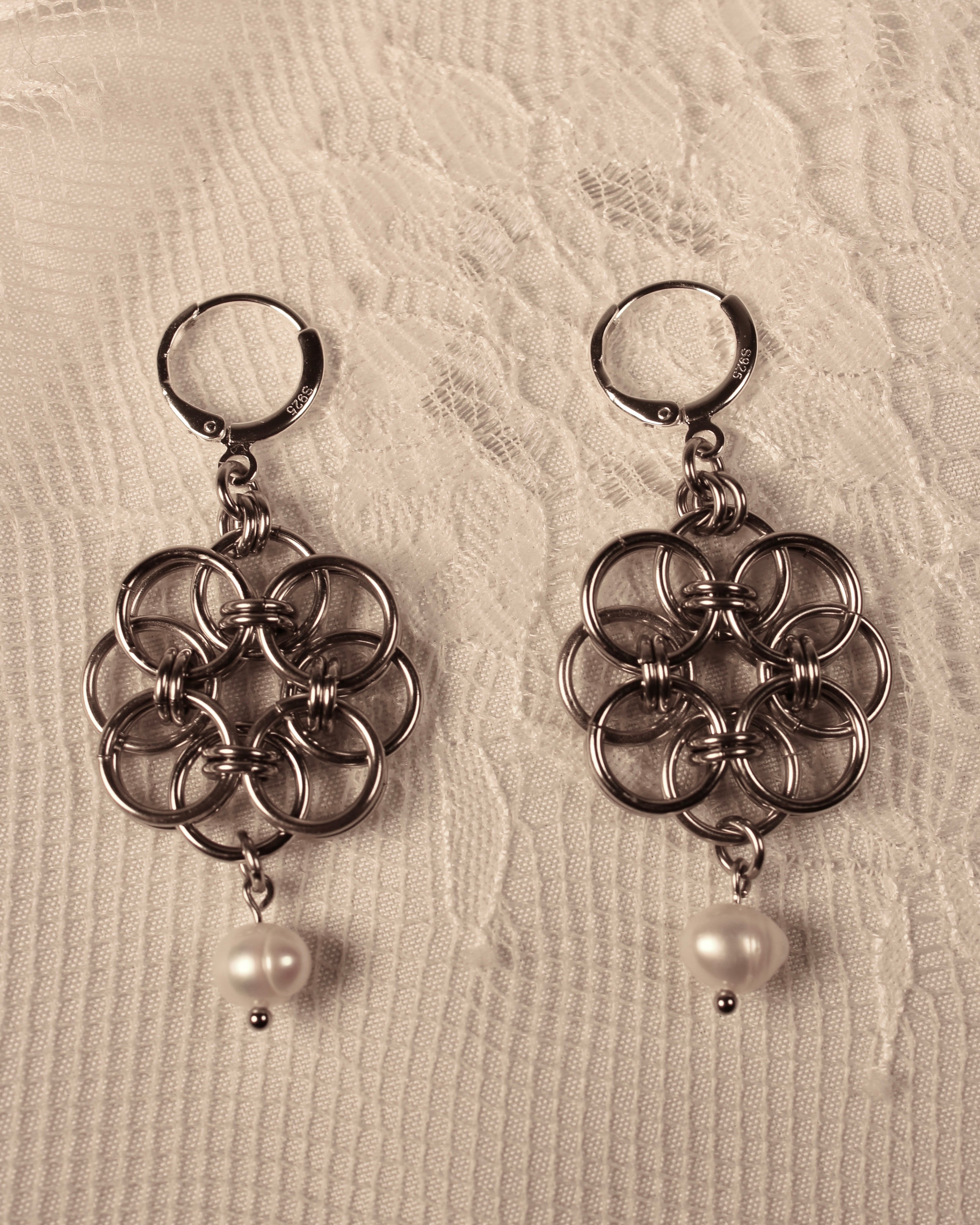 Ayda - Chainmail Earrings