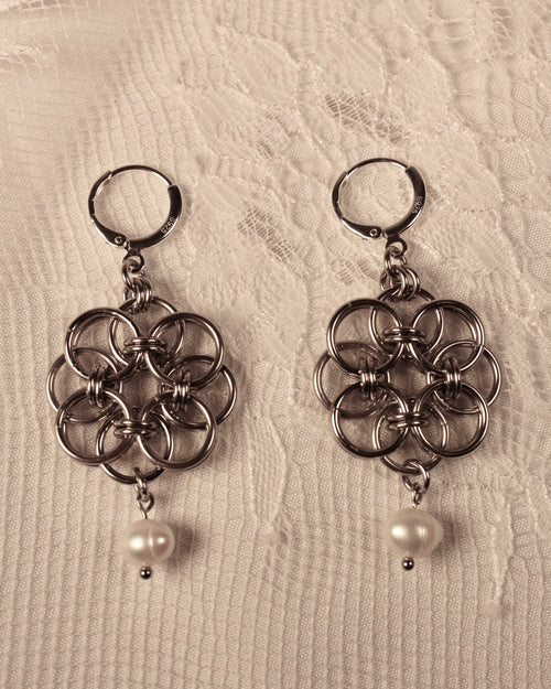 Ayda - Chainmail Earrings
