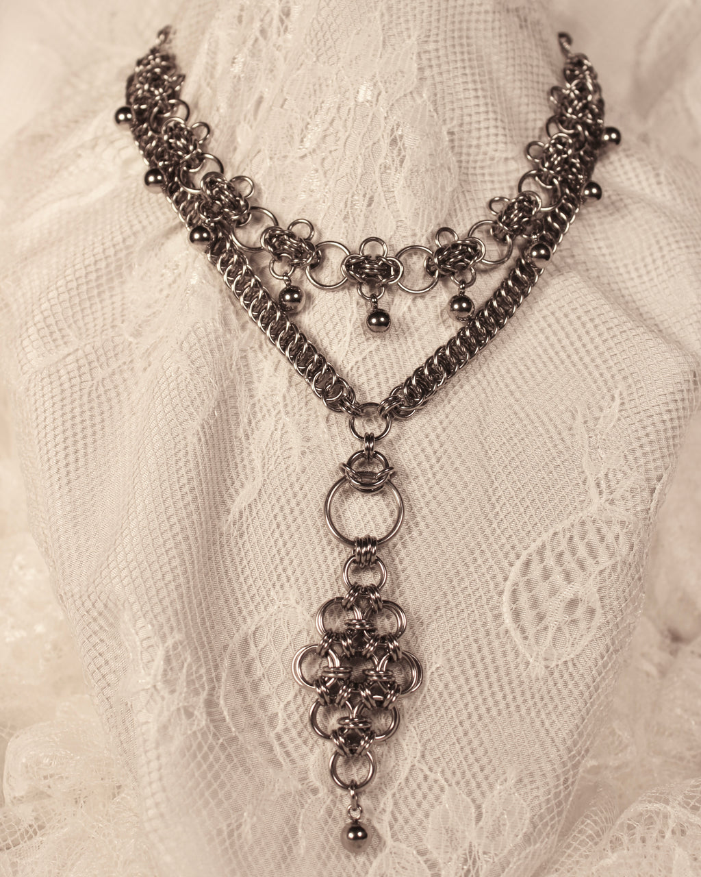 Elmyra - Chainmail Necklace