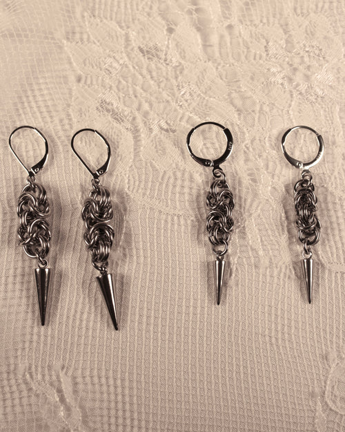 Ashera - Chainmail Earrings