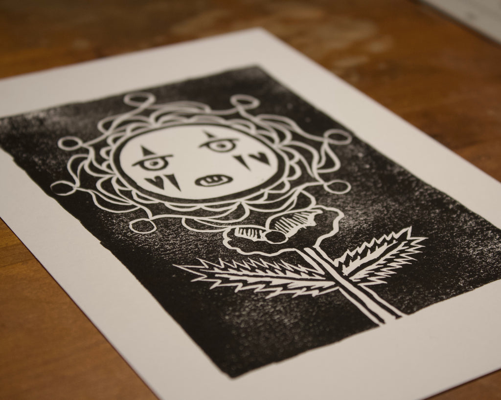ANGRY Print (Flower Clown Series)