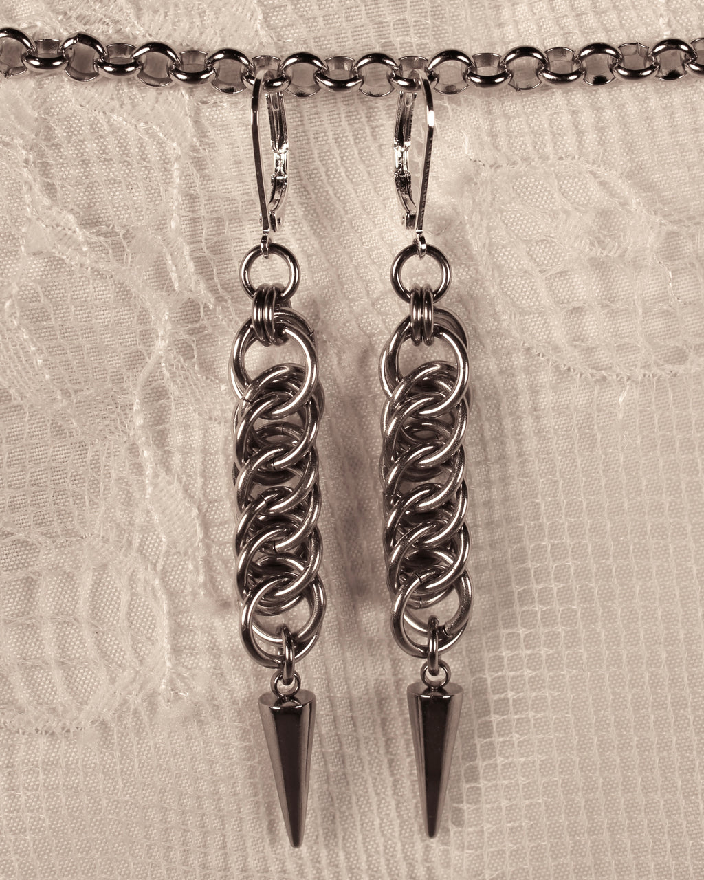 Syvis - Chainmail Earrings